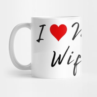 I love my wife - I heart my wife Mug